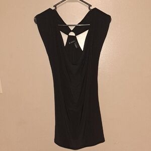 Elegant Black Sleeveless Top